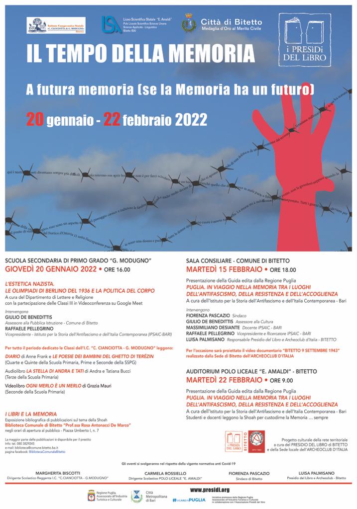 locandina festa memoria